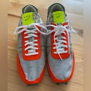 Nike Men’s Sneakers — Gray, Orange, Neon Yellow, Mint